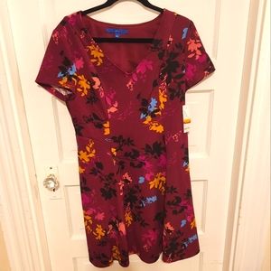 Apt 9 Floral Dress, New/never worn
